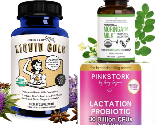 Lactation support! cover photo collage