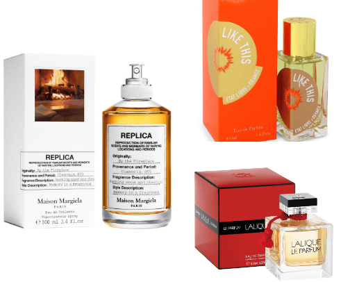 Favourite perfumes cover photo collage