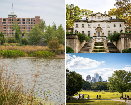 Where to Elope in Atlanta GA cover photo collage