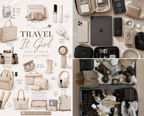Best Travel Essentials for Every Trip cover photo collage