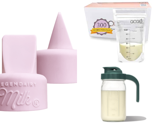 Breastfeeding & Pumping cover photo collage