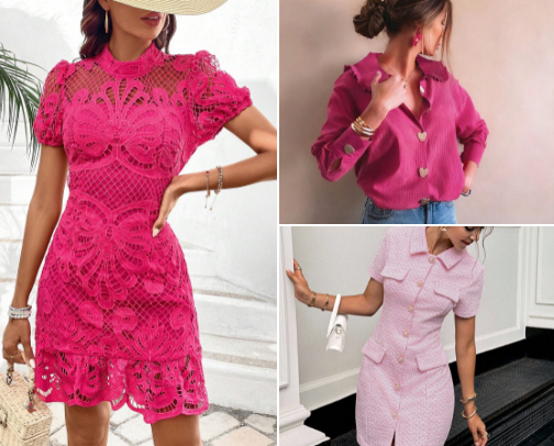 Todo Rosa 🌸 Moda y Accesorios Trendy cover photo collage