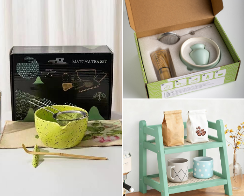 Matcha corner cover photo collage