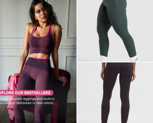 Fav Fitness Finds cover photo collage
