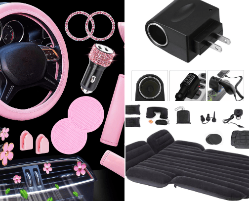 Car accessories we need cover photo collage