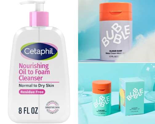 Glowing skin all year round cover photo collage