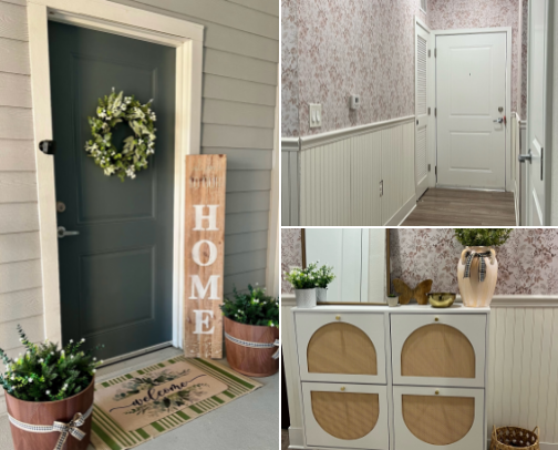 Neutral Spring/Summer Apartment Decorations cover photo collage