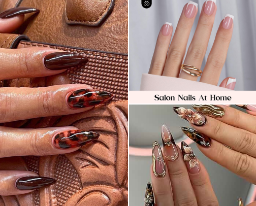 No need to go to the nail salon | for the girlies on a budget, nail day at home cover photo collage