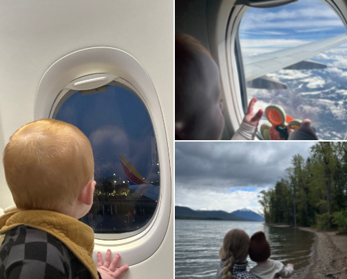 baby travel must haves!! cover photo collage