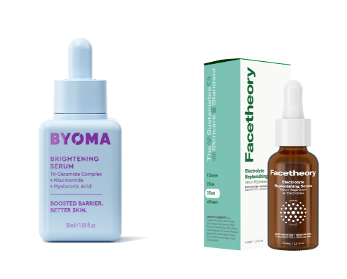 Brands that helped acne🌿 cover photo collage