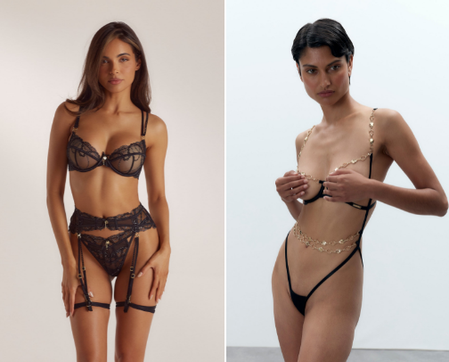 My Favorite Brands for Lounge & Lingerie | Trendy Sets Every Girl Needs cover photo collage