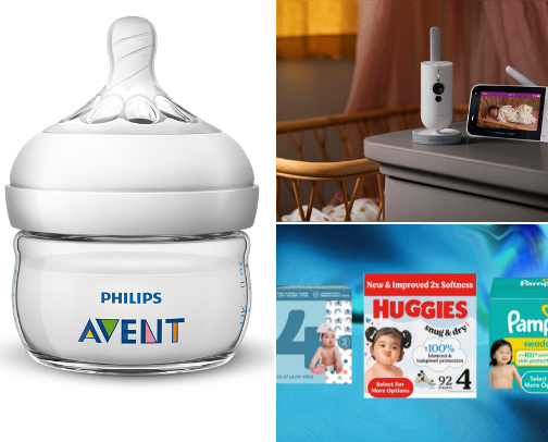 Mama And Baby Essentials cover photo collage