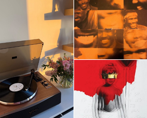 Non Negotiable Albums On My Record Player (Gen Z Edition)🎶 cover photo collage