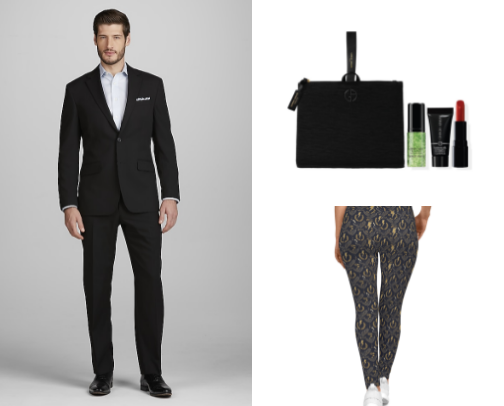 Fashion designer and casual wear for men and women cover photo collage