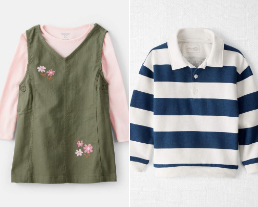 Adorable Kids’ Clothing Finds from Carter’s cover photo collage