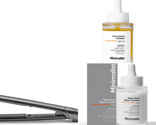 Hair essentials cover photo collage