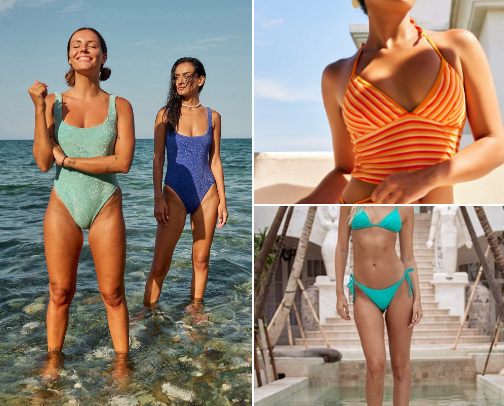 Swimwear Brands That Won't Break The Bank cover photo collage