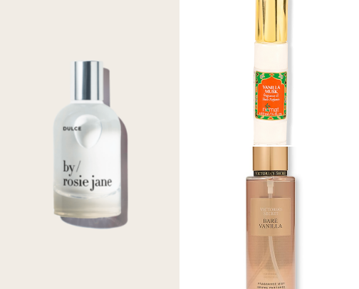 My favorite perfumes 🍨 cover photo collage