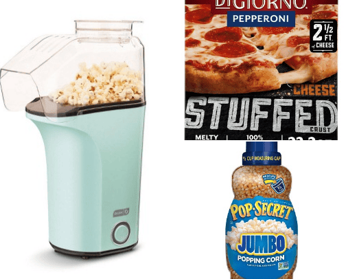 Movie Night Snacks cover photo collage