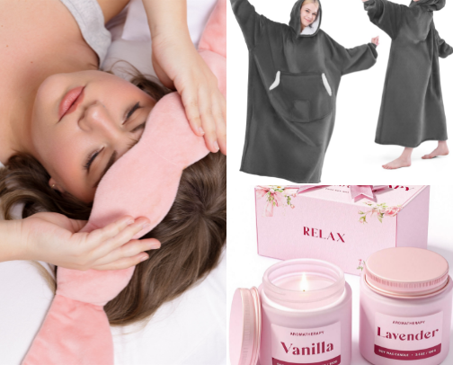 Relaxing Self-Care Day at Home (Soft Life on a Budget) cover photo collage