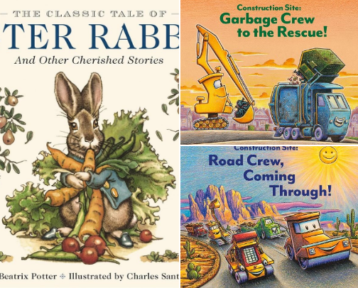 Children Books We Love cover photo collage