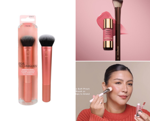 The Brush Edit: Essentials for Perfect Makeup Every Time cover photo collage