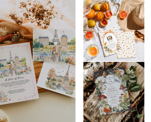 Bridal Shower Ideas & Inspiration | Themes, Decor & Personalized Touches cover photo collage