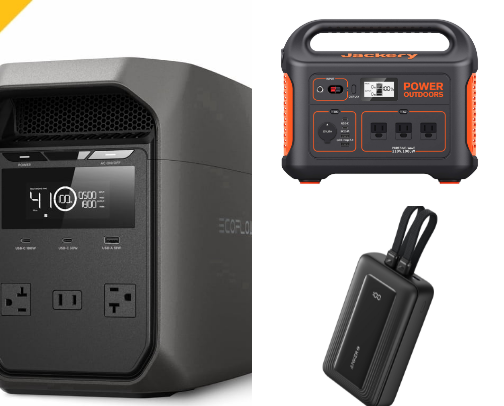 Portable Power Stations – Backup & Solar Ready ⚡🌞 cover photo collage