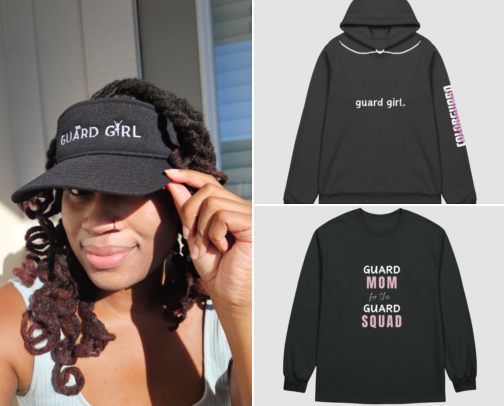 COLORGUARD ESSENTIALS x Guard Girl cover photo collage