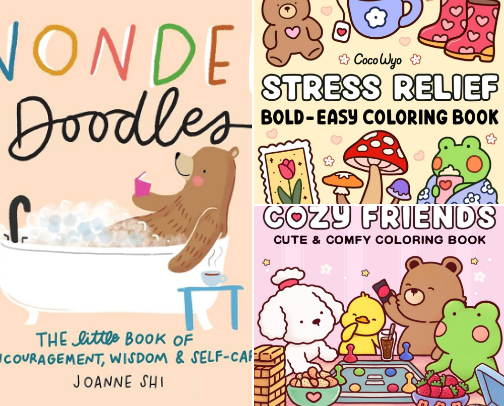 Relax, Reflect, Create cover photo collage