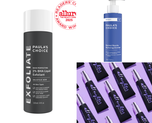 Beauty Products cover photo collage