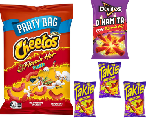 Snacks for these who want some spice in their life cover photo collage