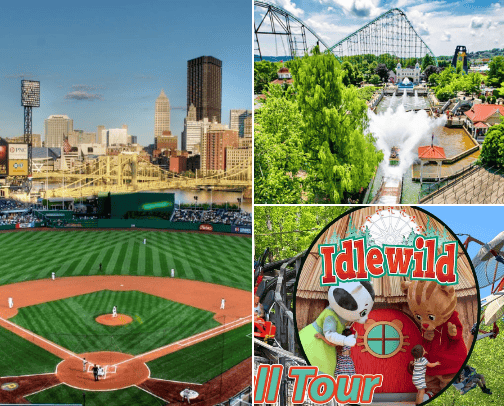 Visit Pittsburgh, PA cover photo collage