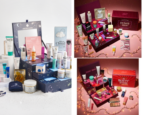 Advent calendar cover photo collage