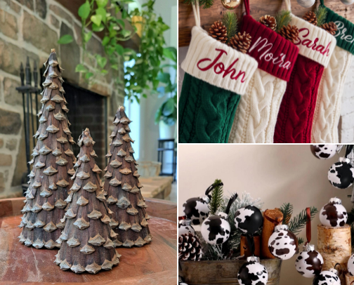 🎄 Rustic Christmas Finds for a Cozy Country Christmas cover photo collage