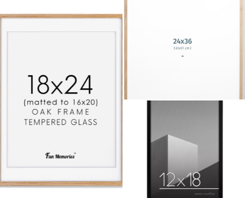 Minimalist Frames for Japandi & Archival Art Prints cover photo collage