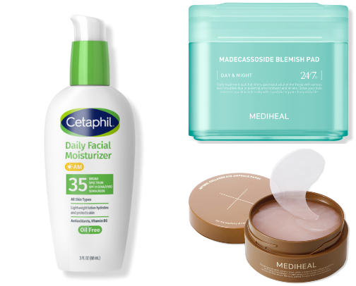 ESSENTIAL SKINCARE ROUTINE FOR NORMAL TO DRY SKIN cover photo collage