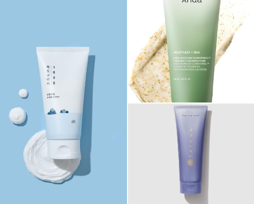 Here are some holy-grail face washes cover photo collage