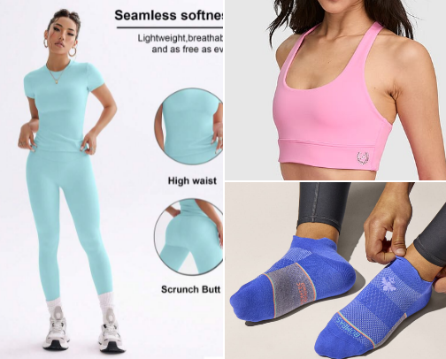 Athleisure Favorites cover photo collage