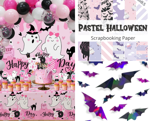 Pink-O-Ween cover photo collage