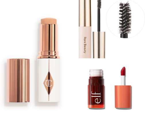 My favorite beauty products for low maintenance girlies!! cover photo collage