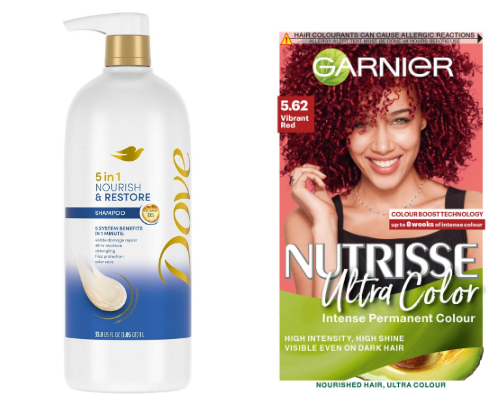 Haircare cover photo collage