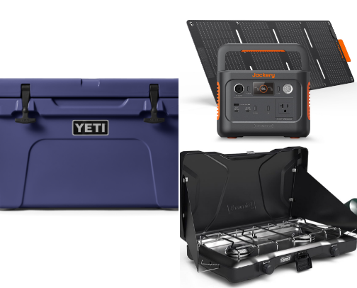 Camping | Road Trip Essentials cover photo collage