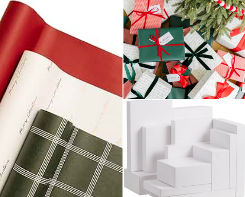 Holiday Gift Wrapping Elevated cover photo collage