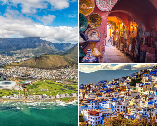 12 Beautiful African Cities & Towns To Visit ✈️🌎 cover photo collage