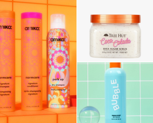 My everything shower products! cover photo collage