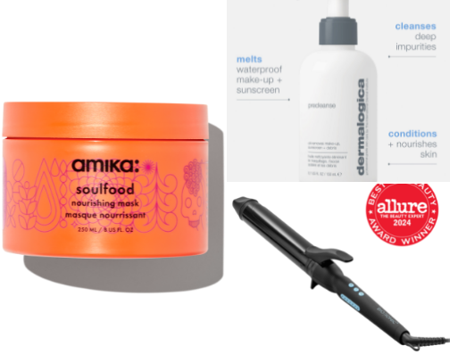 Must have beauty products cover photo collage