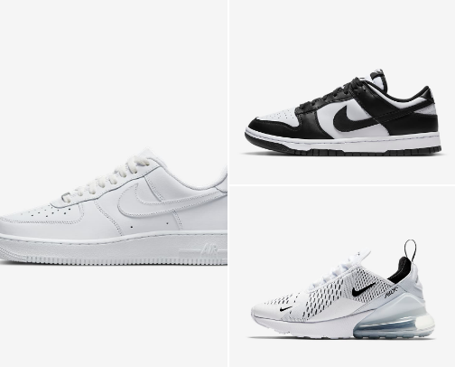 Nike sneakers recs cover photo collage
