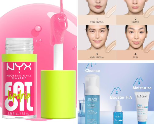 My favorite beauty recs cover photo collage