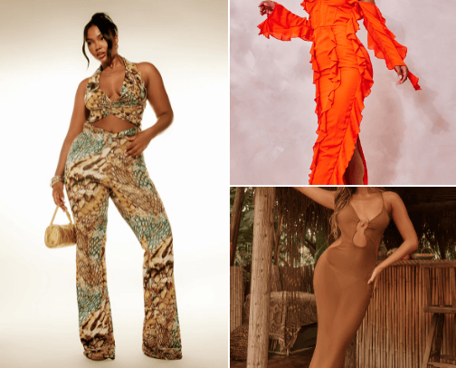 Women outfits for outings cover photo collage